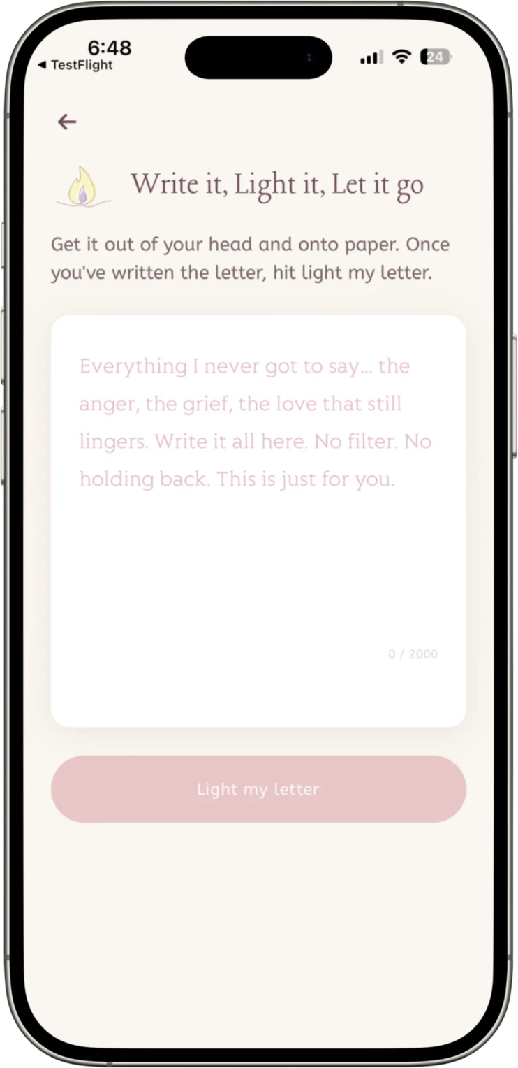 Burn a Letter preview